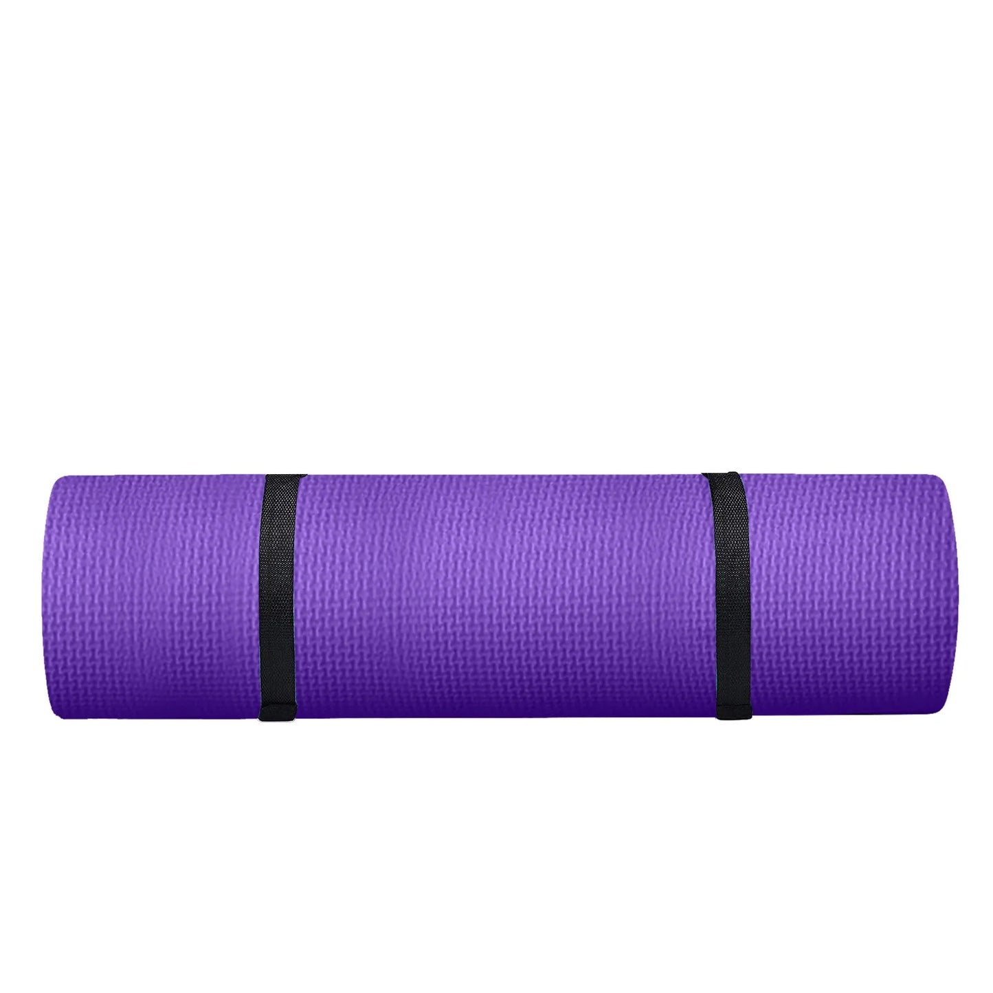 Outdoor Sports and Yoga Yoga Mat Non Monochrome Women Mat Mat 4Mm Sports Men Fitness & Yoga Equipment Fitness Mats Large Workout Mat Mat for Women Men Kids Home Gym Workout