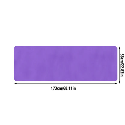 Outdoor Sports and Yoga Yoga Mat Non Monochrome Women Mat Mat 4Mm Sports Men Fitness & Yoga Equipment Fitness Mats Large Workout Mat Mat for Women Men Kids Home Gym Workout