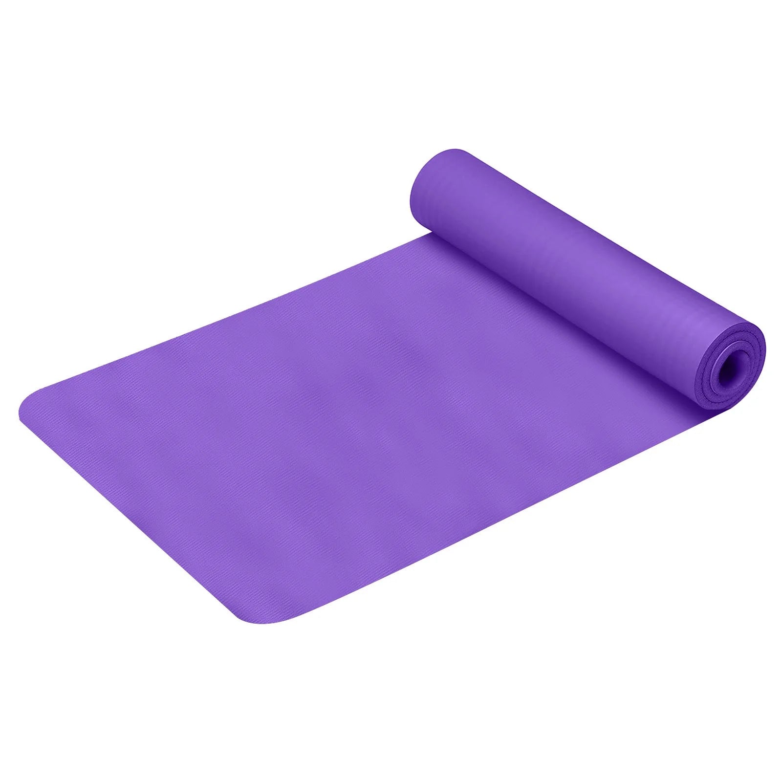 Outdoor Sports and Yoga Yoga Mat Non Monochrome Women Mat Mat 4Mm Sports Men Fitness & Yoga Equipment Fitness Mats Large Workout Mat Mat for Women Men Kids Home Gym Workout
